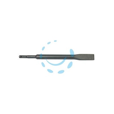 SCALPELLO ATTACCO SDS-PLUS PIATTO A TAGLIO - larghezza taglio mm.25 - lunghezza mm.250