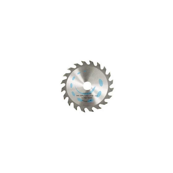 DISCO LAMA CIRCOLARE WIDIA DENTATURA CIVETTA - ø mm.180 foro 30/20/16 denti 24 sp.mm.1,4 