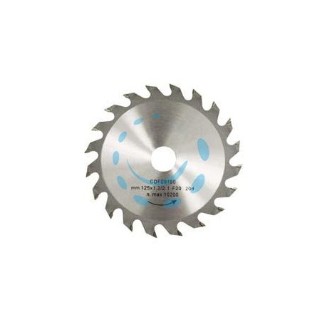 DISCO LAMA CIRCOLARE WIDIA DENTATURA CIVETTA - ø mm.250 foro 30 denti 80 sp.mm.2,2
