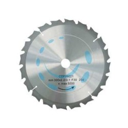DISCO LAMA CIRCOLARE WIDIA DENTATURA ALTERNATA - ø mm.500 foro 30 denti 34 sp.mm.2,5