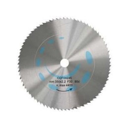DISCO LAMA CIRCOLARE CROMO VANADIO DENTATURA NORMALE - ø mm.550 foro 30 denti 80 sp.mm.3,0