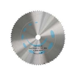 DISCO LAMA CIRCOLARE CROMO VANADIO DENTATURA NORMALE - ø mm.550 foro 30 denti 80 sp.mm.3,0