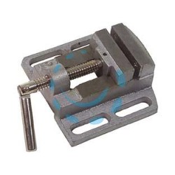 MORSA PER TRAPANO A COLONNA IN ALLUMINIO ganasce mm.65, apertura mm.55, base mm.130x130