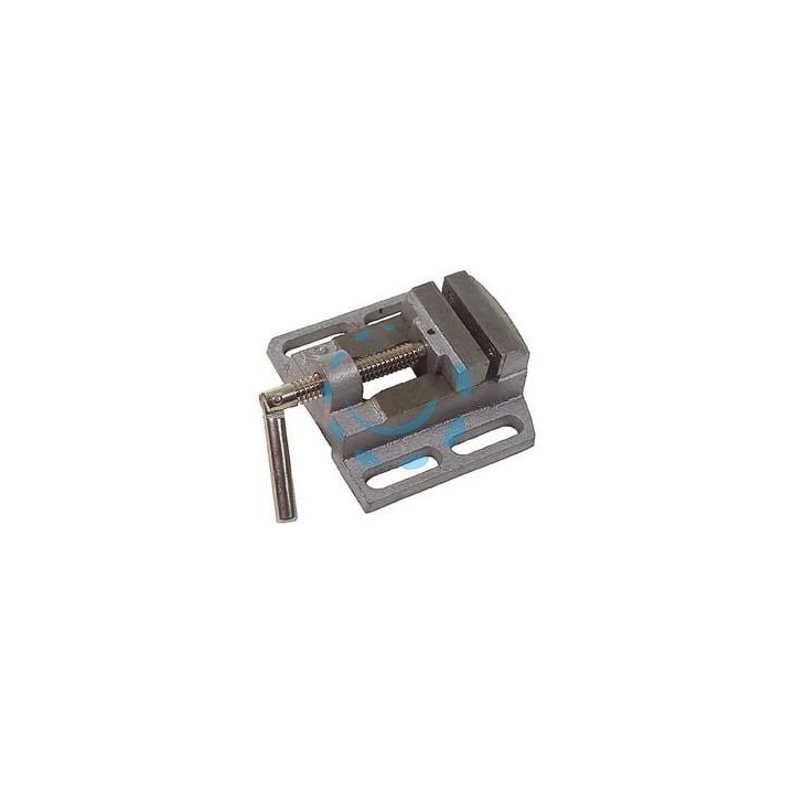 MORSA PER TRAPANO A COLONNA IN ALLUMINIO ganasce mm.65, apertura mm.55, base mm.130x130