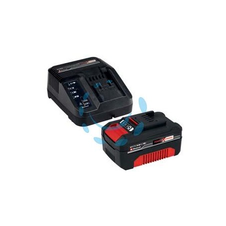 CARICABATTERIA KIT X-CHANGE + 1 BATTERIA 18V 4AH 
