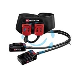 CINTURA MARSUPIO PORTA BATTERIE 2 POSTI (GE-PB 36/18 LI) 