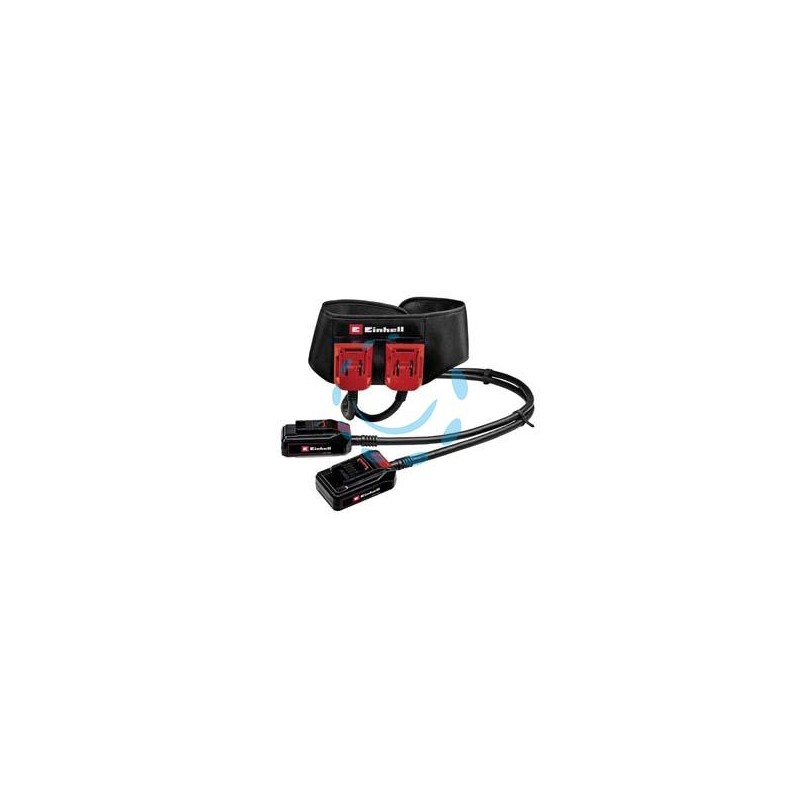 CINTURA MARSUPIO PORTA BATTERIE 2 POSTI (GE-PB 36/18 LI) 