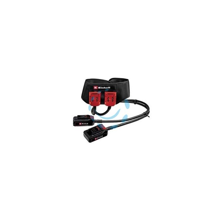 CINTURA MARSUPIO PORTA BATTERIE 2 POSTI (GE-PB 36/18 LI) 