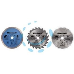 DISCHI E LAME PER MINI SEGA CIRCOLARE Ø MM.85 TC-CS 860 - in blister pz.3 - ø mm.85 foro mm.10