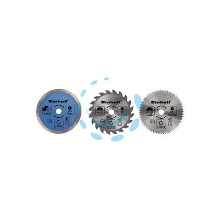 DISCHI E LAME PER MINI SEGA CIRCOLARE Ø MM.85 TC-CS 860 - in blister pz.3 - ø mm.85 foro mm.10