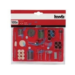 SET 105 MINI ACCESSORI PER MINITRAPANO TC-MG135 E 