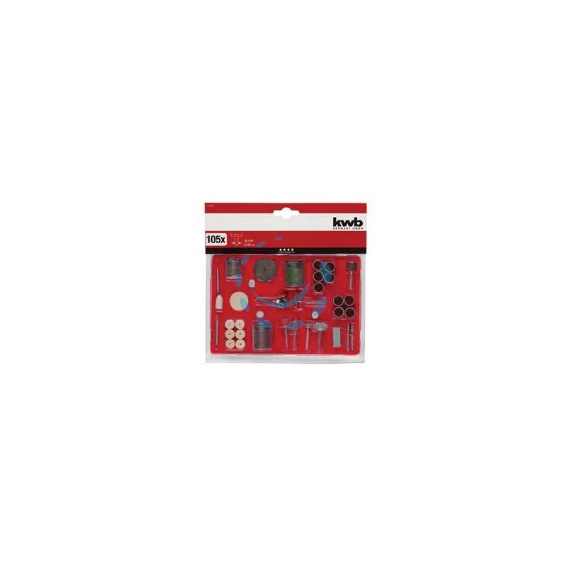 SET 105 MINI ACCESSORI PER MINITRAPANO TC-MG135 E 