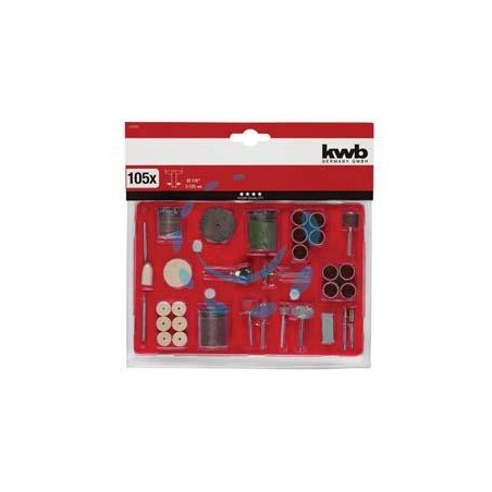SET 105 MINI ACCESSORI PER MINITRAPANO TC-MG135 E 