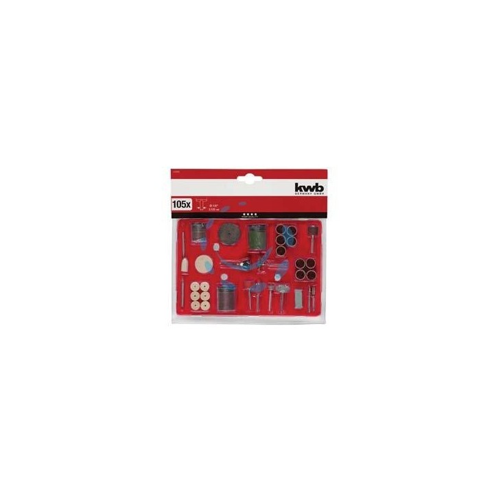 SET 105 MINI ACCESSORI PER MINITRAPANO TC-MG135 E 