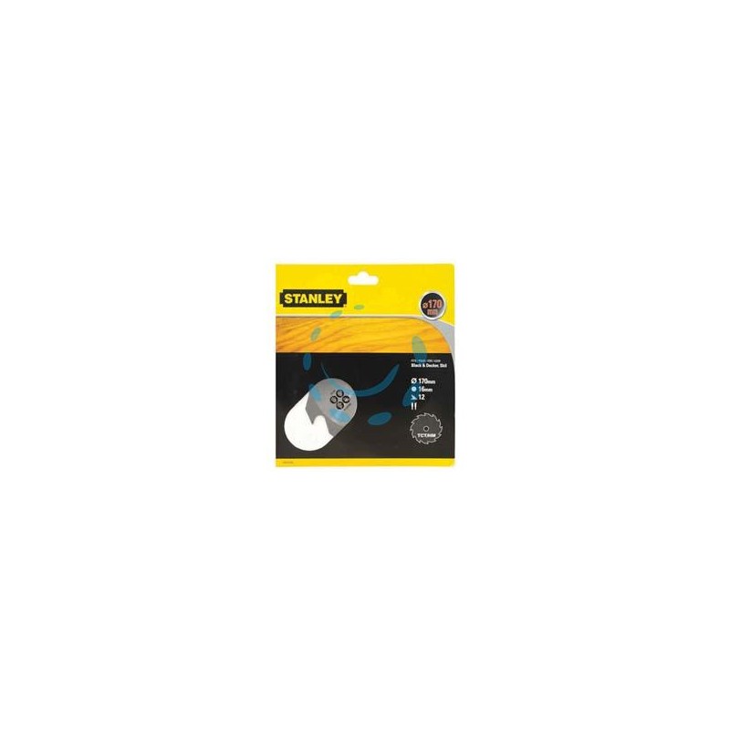 DISCO LAMA WIDIA PER LEGNO PER SEGHE CIRCOLARI - ø mm.170 foro 16 denti 12 (STA13120)