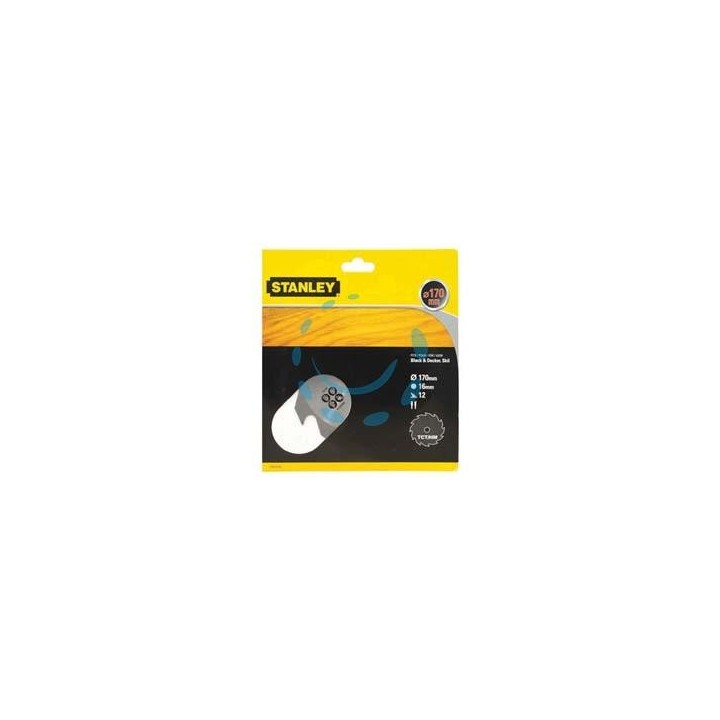DISCO LAMA WIDIA PER LEGNO PER SEGHE CIRCOLARI - ø mm.170 foro 16 denti 12 (STA13120)