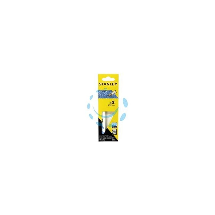 SET 2 LAME PER SEGHE A GATTUCCIO PER METALLO - mm.152x4.0 sgrosso (STA22172)