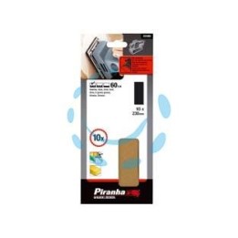 SET 10 FOGLI ABRASIVI PER LEVIGATRICE ORBITALE - grana 60 (X31060)