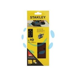 SET 10 FOGLI ABRASIVI PER LEVIGATRICE ORBITALE - grana 150 (STA31110)