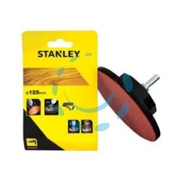 PLATORELLO FLESSIBILE CON VELCRO PER TRAPANO - ø mm.125 codolo mm.6 (STA32292)