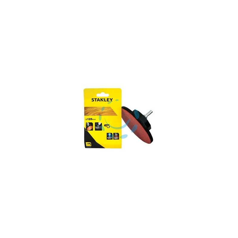 PLATORELLO FLESSIBILE CON VELCRO PER TRAPANO - ø mm.125 codolo mm.6 (STA32292)