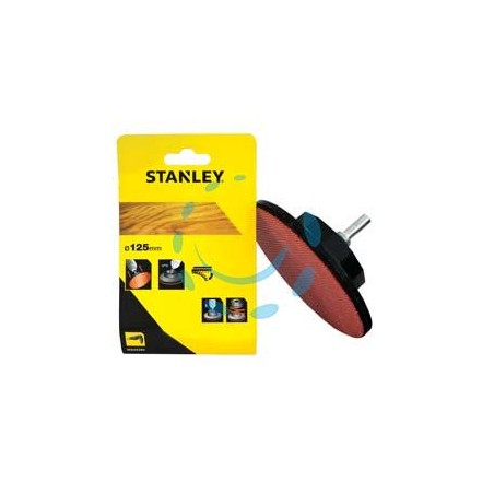 PLATORELLO FLESSIBILE CON VELCRO PER TRAPANO - ø mm.125 codolo mm.6 (STA32292)