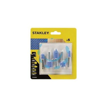 SET 5 MOLE SMERIGLIO PER TRAPANO - codolo mm.6 (STA30000)