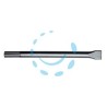 SCALPELLO ATTACCO SDS-MAX PIATTO A TAGLIO - larghezza taglio mm.25 - lunghezza mm.400