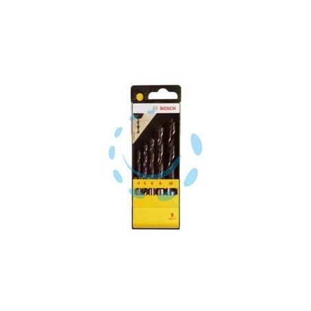 PUNTE PER LEGNO IN SET DA 5 PEZZI 
