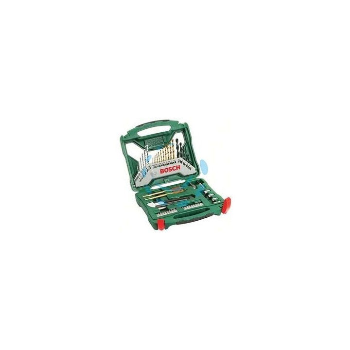 VALIGETTA X-LINE CON ACCESSORI FORATURA E AVVITAMENTO TITANIUM PZ.50 