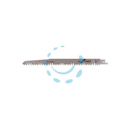 LAMA PER SEGHE A GATTUCCIO PER LEGNO (S1531L) - lama mm.240, blister da pz.5
