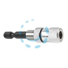 PORTAINSERTI MAGNETICO CON REGOLAZIONE DI PROFONDITA' - mm.60 gambo esagonale 1/4" PG 452.10