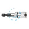 PORTAINSERTI MAGNETICO CON REGOLAZIONE DI PROFONDITA' - mm.60 gambo esagonale 1/4" PG 452.10