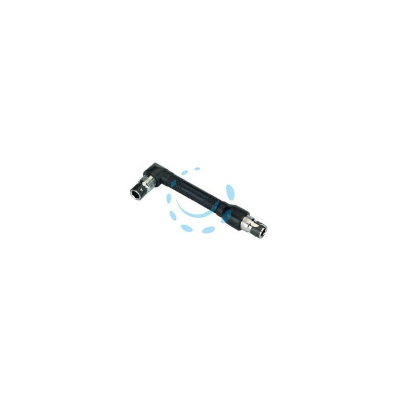 PORTAINSERTI A SQUADRA CON ATTACCO E ESAGONALE - mm.100 attacco esagonale 1/4" PG 452.30