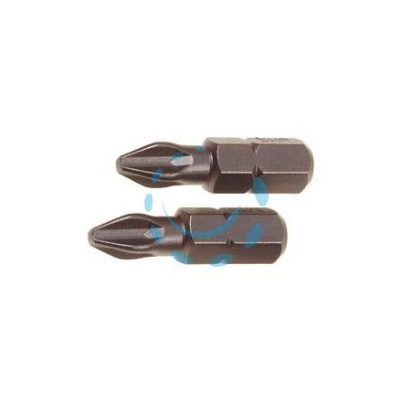 INSERTI A CROCE PHILLIPS PER AVVITATORI - PH 1 in blister 2 pz.PG 454.00 