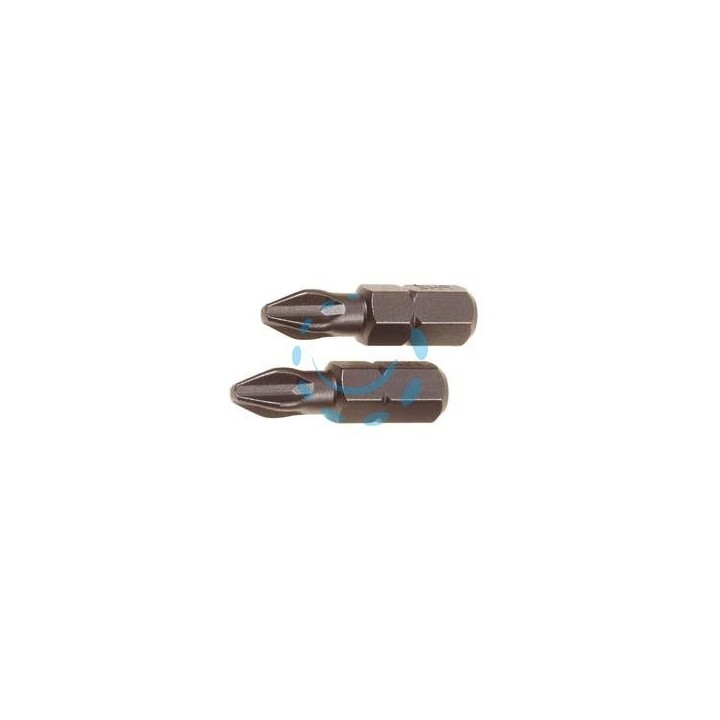 INSERTI A CROCE PHILLIPS PER AVVITATORI - PH 2 in blister 2 pz. PG 455.00