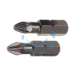 INSERTI A CROCE POZIDRIV PER AVVITATORI - POZIDRIV 3 in blister 2 pz.PG 460.20 