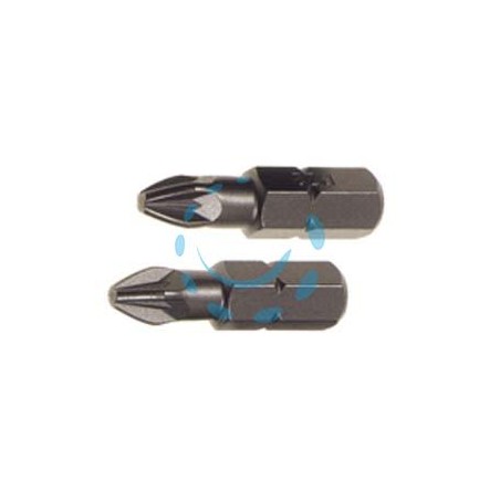 INSERTI A CROCE POZIDRIV PER AVVITATORI - POZIDRIV 3 in blister 2 pz.PG 460.20 