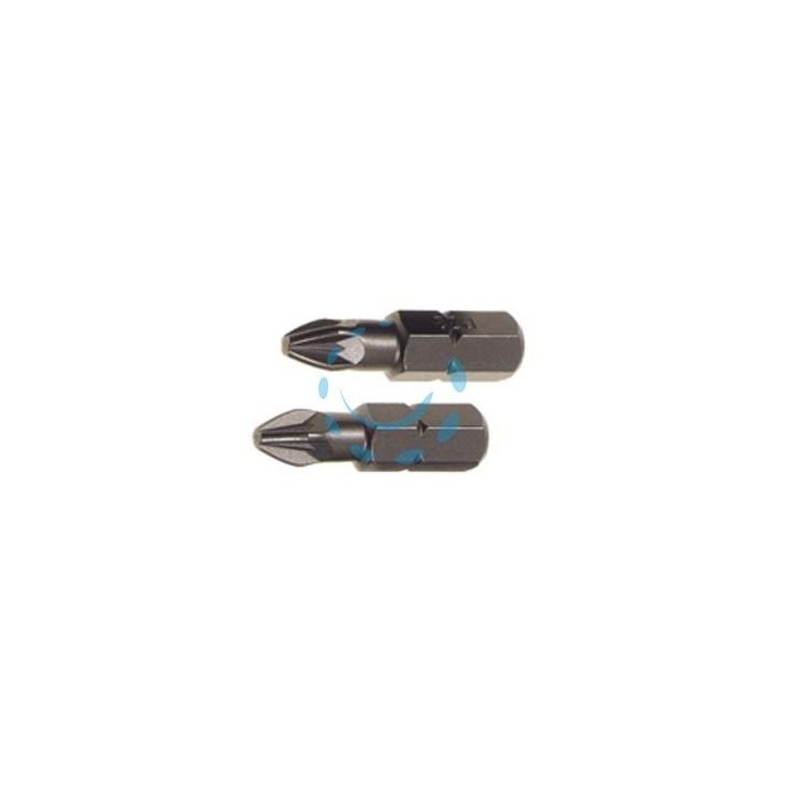INSERTI A CROCE POZIDRIV PER AVVITATORI - POZIDRIV 3 in blister 2 pz.PG 460.20 