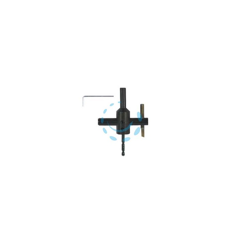 FORALASTRA CON UTENSILE HSS IN COBALTO 5% DA MM.27-104 - taglio da ø mm.27 a 104 PG 216.00