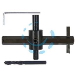 FORALASTRA CON UTENSILE IN HSS AL COBALTO 5% DA MM.25-217 - taglio da ø mm.25 a 217 PG 215.00