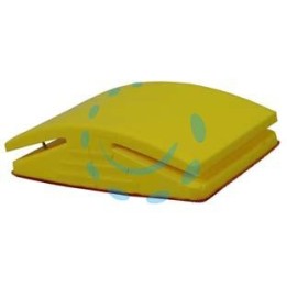 TAMPONE IN GOMMA PER CARTA ABRASIVA CON FISSAGGIO MANUALE E VELCRO - mm.125x70 PG 339.72 
