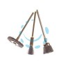 MINISPAZZOLE CON FILI ACCIAIO ASSORTITE PER TRAPANO - codolo mm.3 in blister da pz.3 PG 476.00