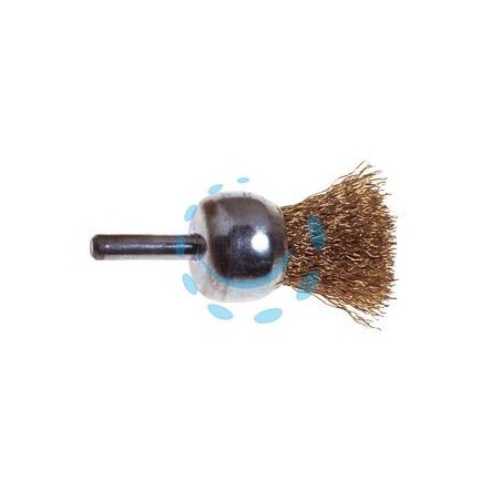 SPAZZOLA A PENNELLO FILI ACCIAIO - ø mm.25 codolo mm.6 per trapano PG 478.00