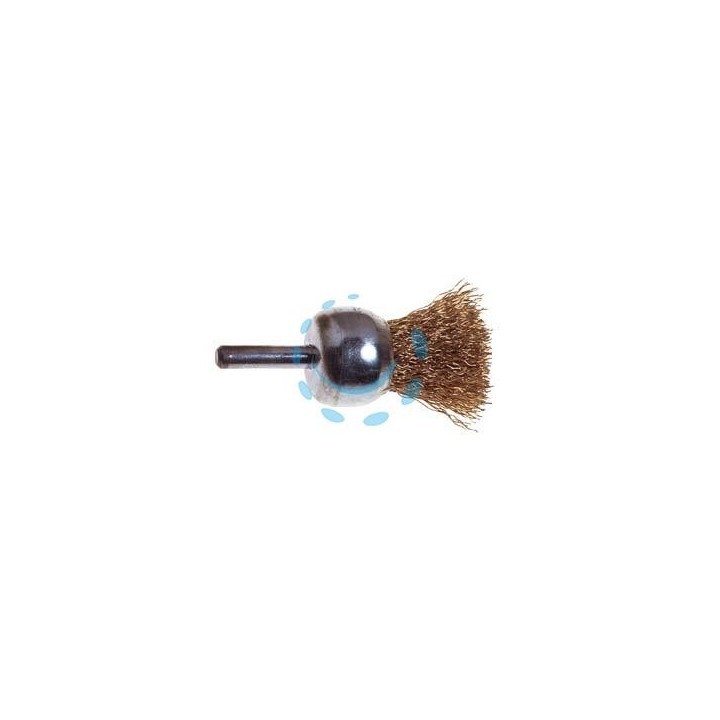SPAZZOLA A PENNELLO FILI ACCIAIO - ø mm.25 codolo mm.6 per trapano PG 478.00