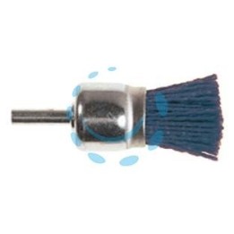 SPAZZOLE A PENNELLO IN NYLON ABRASIVO BLU - ø mm.25 codolo mm.6 grana 150 PG 497.50