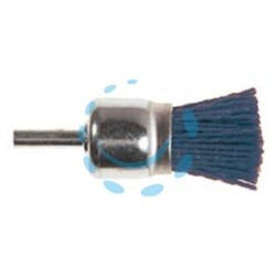 SPAZZOLE A PENNELLO IN NYLON ABRASIVO BLU - ø mm.25 codolo mm.6 grana 150 PG 497.50