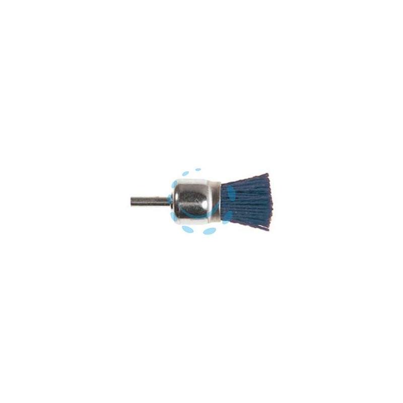 SPAZZOLE A PENNELLO IN NYLON ABRASIVO BLU - ø mm.25 codolo mm.6 grana 150 PG 497.50