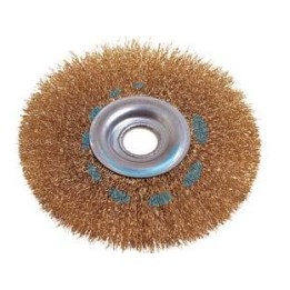 SPAZZOLA A DISCO CIRCOLARE CON FORO - ø mm. 75 foro mm.13 PG 485.80