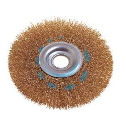 SPAZZOLA A DISCO CIRCOLARE CON FORO - ø mm.150 foro mm.16/20/32 PG 488.00